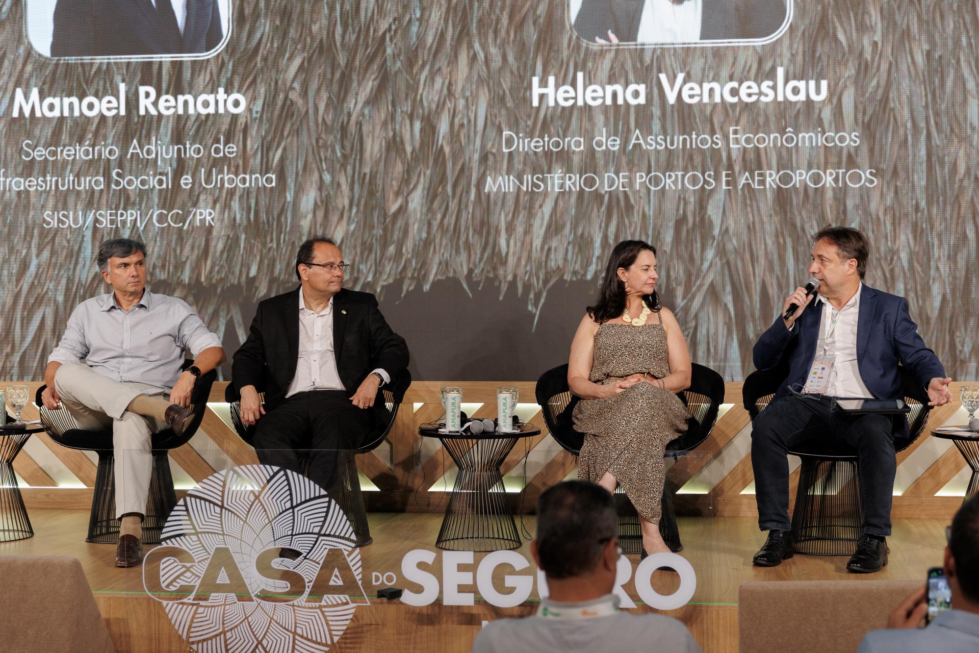 Painel de lançamento do Guia Prático de Seguros e Capitalização para Concessões e PPPs