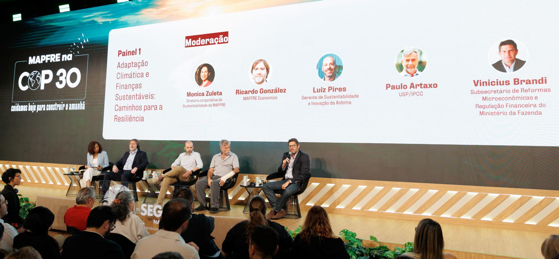 Painel 1 - Adaptação Climática e Finanças Sustentáveis: Caminhos para a Resiliência